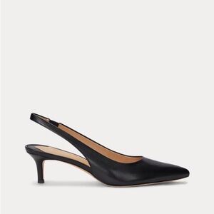 Ralph Lauren Black Heels. Never worn size 7